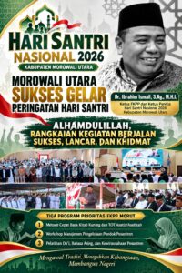 Ibrahim Ismail: Hari Santri Bukan Sekadar Seremoni, FKPP Morut Siapkan Tiga Program Strategis